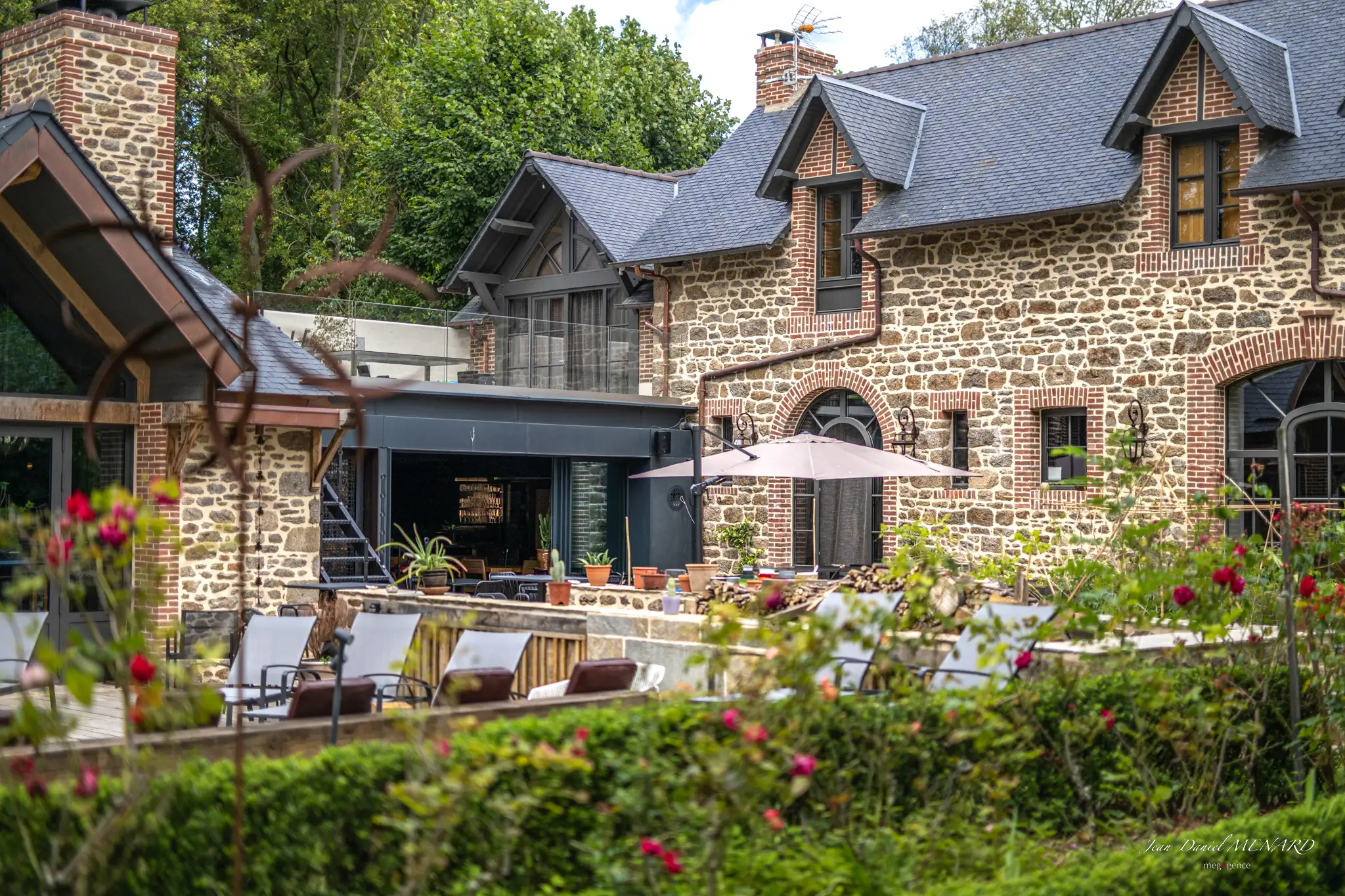 Vue depuis le jardin