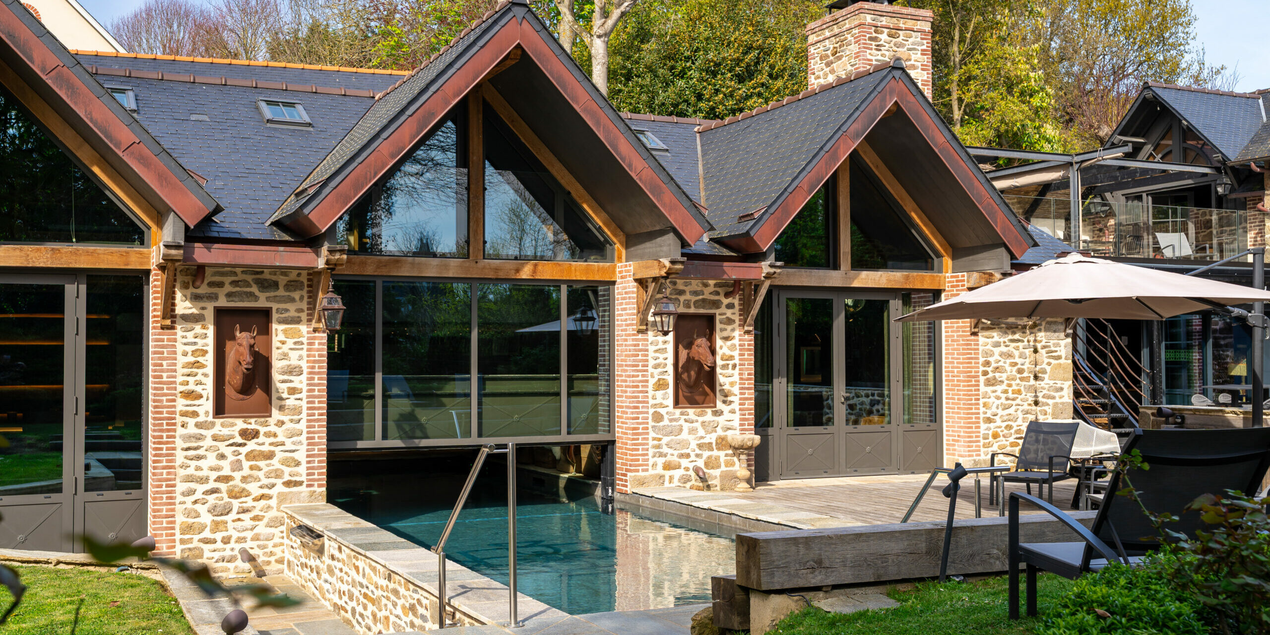 Façade de la Demeure A Fleur de Rance à St-Malo